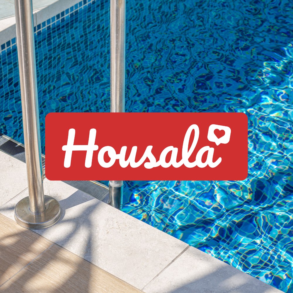 Housala Airbnb Management Company Australia Logo on Luxury home Housala Airbnb Management Company Australia Logo on Luxury home